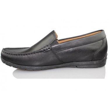 GEOX MOCASIN HOMBRE PIEL color NEGRO