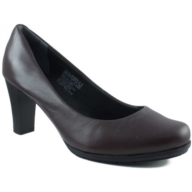 Chaussures Rockport pompe supplémentaire pépère femme vivant MARRON