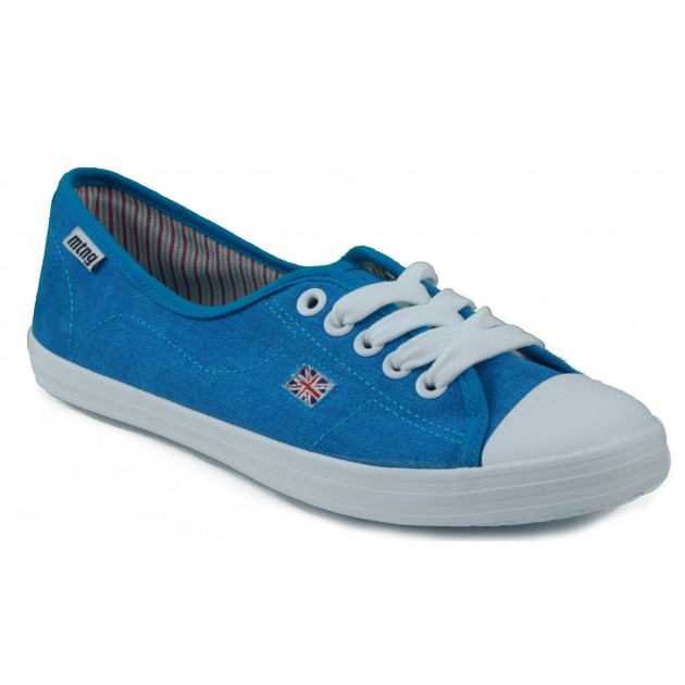 MUSTANG CANVAS CELESTE