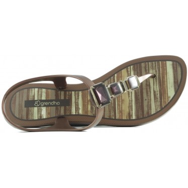 IPANEMA RAIDER GRENDHA JEWEL  MARRON