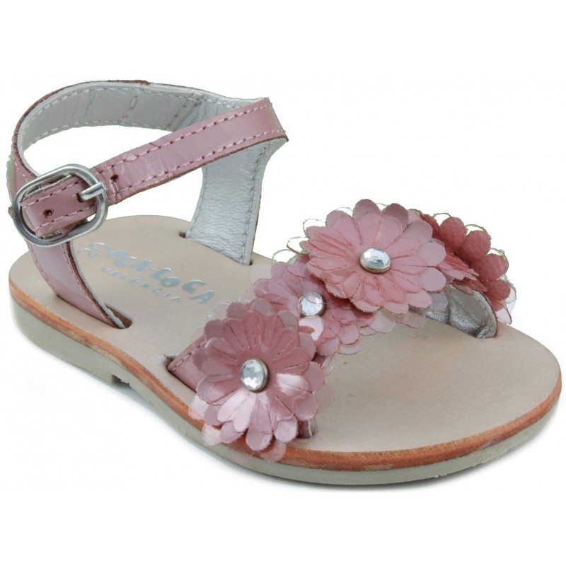 OCA APRP sandale en cuir verni  PINK