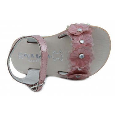 OCA APRP sandale en cuir verni  PINK