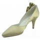 MARIAN partie soulier de satin femme  DORADO