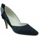 MARIAN partie soulier de satin femme  NEGRO