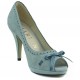 MARIAN chaussure confortable talon nubuck  AZUL