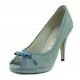 MARIAN chaussure confortable talon nubuck  AZUL