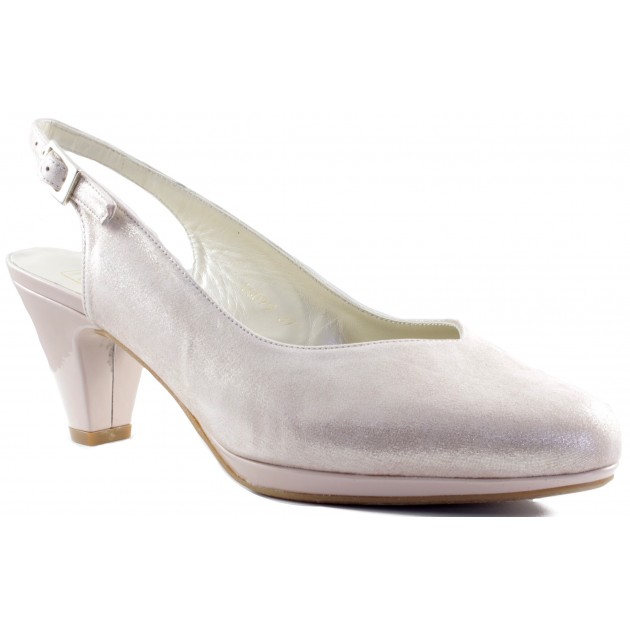 Montesinos petit salon chaussures de soirée NUDE
