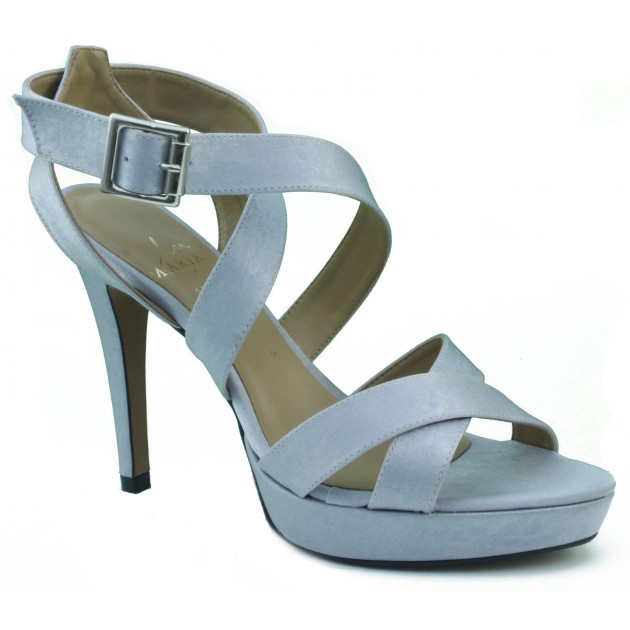 MARIAN Les chaussures de soirée à talons. PLATA