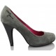 PEPE JEANS jeunes chaussures à talons  GRIS
