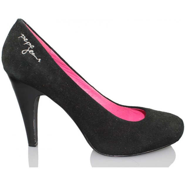 PEPE JEANS jeunes chaussures à talons NEGRO