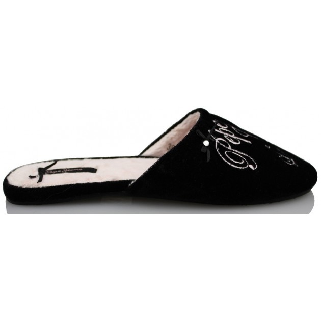 Pepe Jeans femme chaussures domestique.  NEGRO