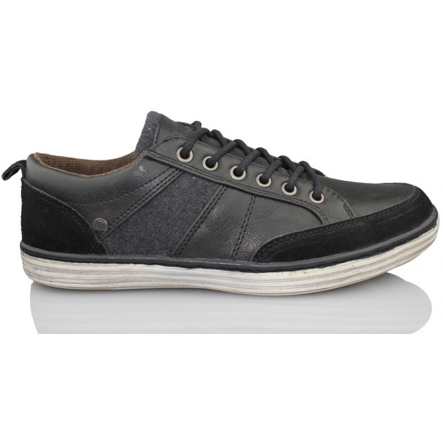 MUSTANG hommes de chaussures casual NEGRO