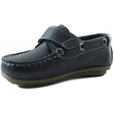 GORILA enfant mocassin avec velcro  MARINO