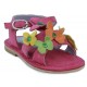 OCA LOCA nubuck sandales fille  FUXIA