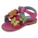 OCA LOCA nubuck sandales fille  FUXIA