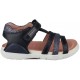 BIOMECANICS SANDALIA PIEL  AZUL