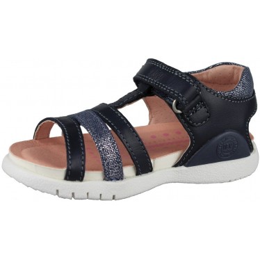 BIOMECANICS SANDALIA PIEL  AZUL