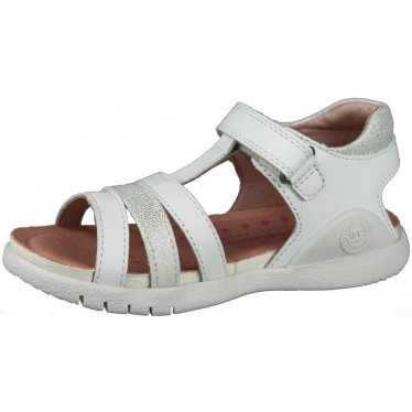 BIOMECANICS SANDALIA PIEL  BLANCO