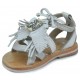 OCA LOCA sandale en cuir bébé  BLANCO