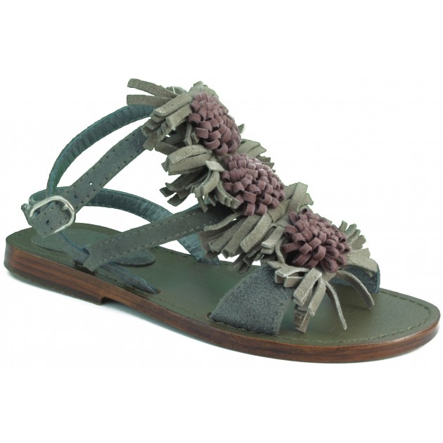 OCA LOCA sandale d'été fille MARRON