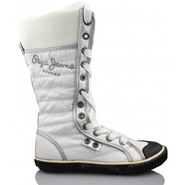 PEPE JEANS chaussure moderne grande fille  BLANCO