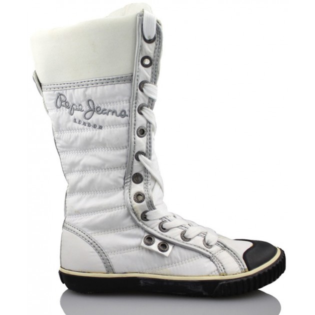 PEPE JEANS chaussure moderne grande fille  BLANCO