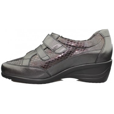 Drucker CALZAPEDIC mocassin velcro large et confortable.  NEGRO