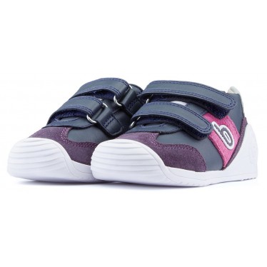 BOTINES BIOMECANICS UNISEX BEBE  MARINO_LILA