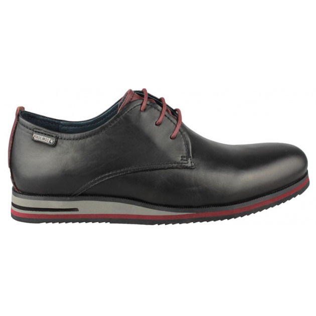 PIKOLINOS LEON SHOES CASUAL HOMME CUIR 4106 NEGRO