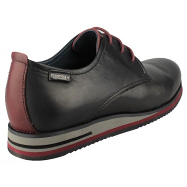 PIKOLINOS LEON SHOES CASUAL HOMME CUIR 4106  NEGRO