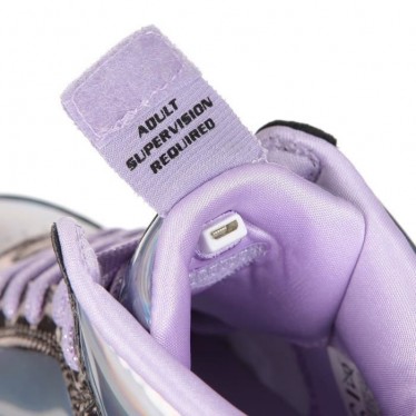 SNEAKERS SKECHERS GRIS ET VIOLET  GRIS