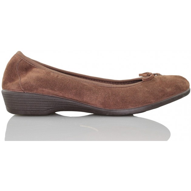 VULLADI confortable coin danse femme MARRON