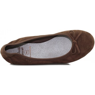 VULLADI confortable coin danse femme  MARRON