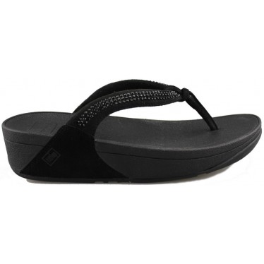 FITFLOP CRYSTAL SWIRL  NEGRO