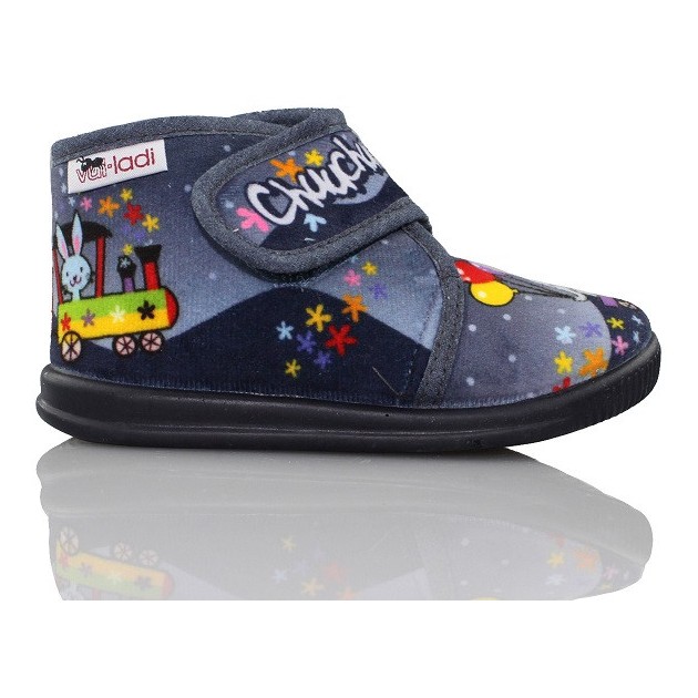 VULLADI enfant de train chaussures domestiques AZUL