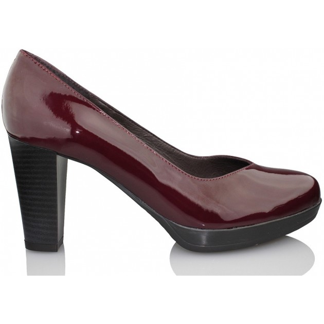 KROC en cuir verni chaussures salon BURDEOS