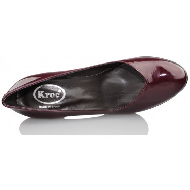 KROC en cuir verni chaussures salon  BURDEOS