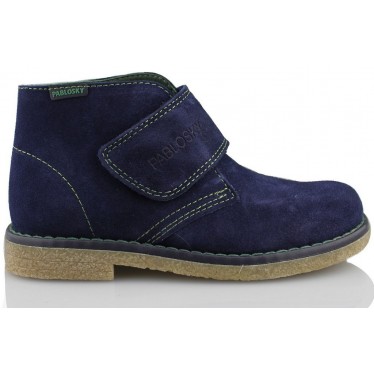 Boot Pablosky velcro enfant  AZUL
