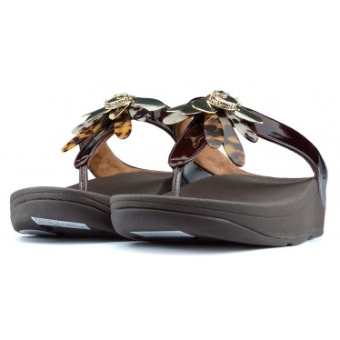 Sandales FITFLOP CONGA DRAGONFLY CHOCOLATE