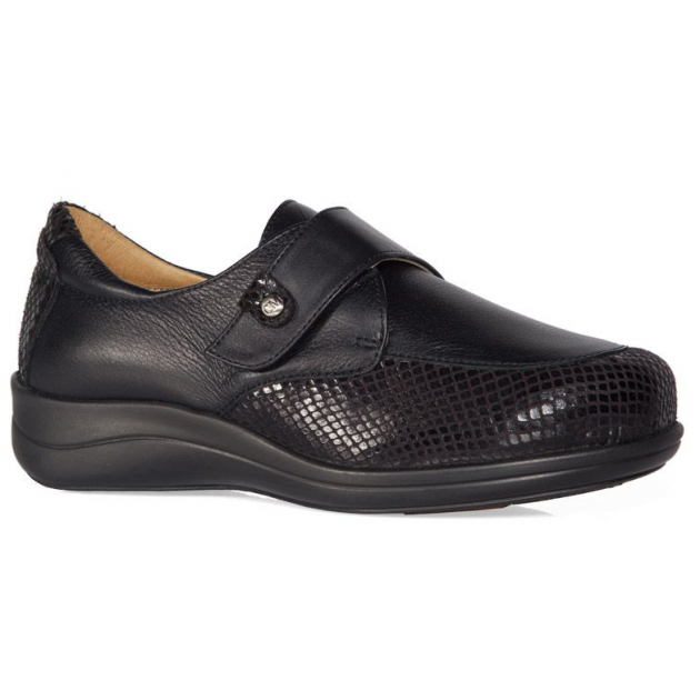 CHAUSSURES CALZAMEDI TEXTURE STRETCH W 0644 NEGRO