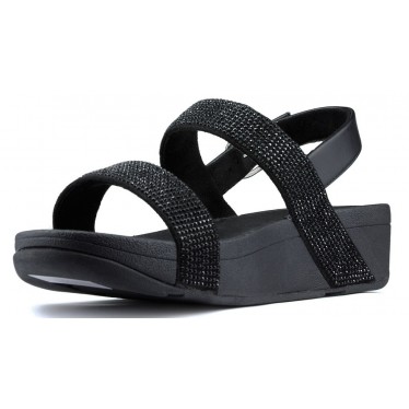 SANDALES FITFLOP LOTTIE SHIMMERCRYSTAL BLACK
