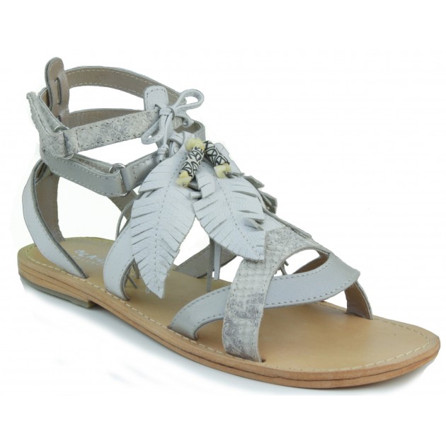 OCA APRP fille sandale pierres blanches BEIGE OCA APRP fille sandale pierres blanches BEIGE