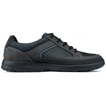 Rockport Welker Chaussures Laceup Casual NEGRO
