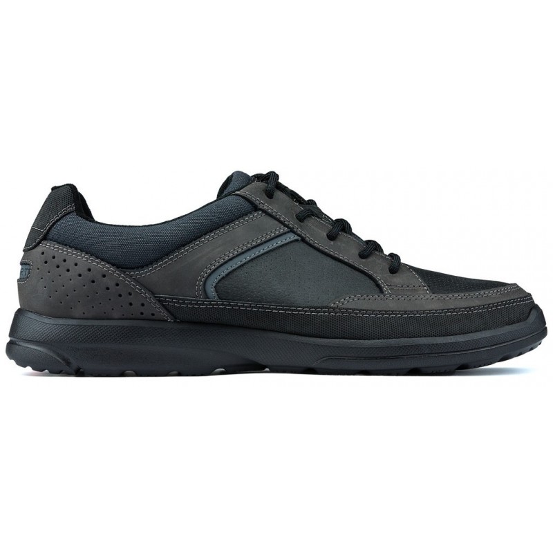 Rockport Welker Chaussures Laceup Casual NEGRO