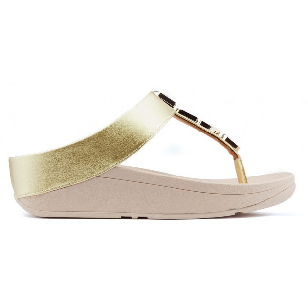 Sandales FITFLOP FINO SHELLSTONE GOLD