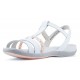 Sandales CLARKS UNSTRUCTURED TEALITE WHITE