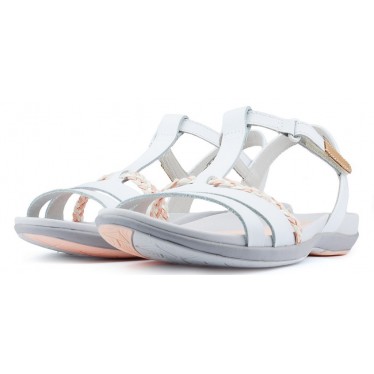 Sandales CLARKS UNSTRUCTURED TEALITE WHITE