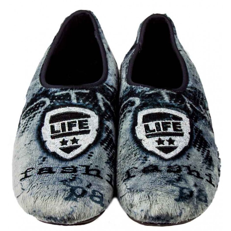 CHAUSSURES VULLADI HOUSE FERMÉ HOMME GRIS
