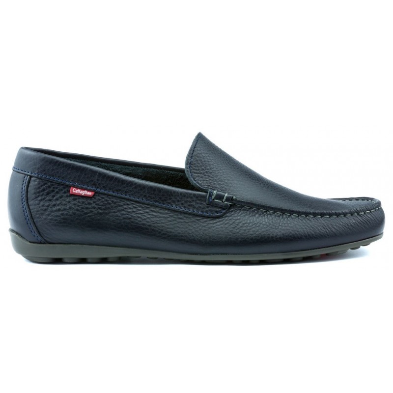 Bequeme Mokassins für Männer Saison Frühling Sommer. Premium AZUL