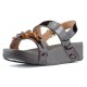 SANDALES FITFLOP LOTTIE TORTOISESHELL CHAIN CHOCOLATE